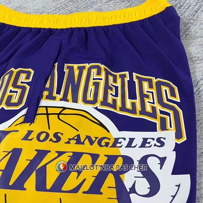 Short Los Angeles Lakers Big Logo Just Don Volet